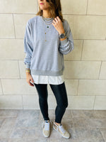 Grey Combined Sweatshirt