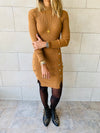 Camel Blitz Knit Dress