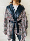 Beige Checkered Waterfall