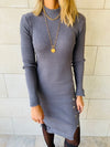 Grey Blitz Knit Dress