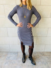 Grey Blitz Knit Dress