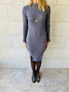 Grey Blitz Knit Dress