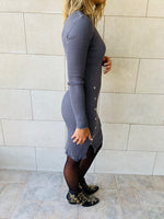 Grey Blitz Knit Dress