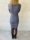 Grey Blitz Knit Dress