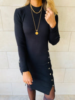 Black Blitz Knit Dress