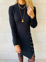 Black Blitz Knit Dress