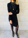 Black Blitz Knit Dress