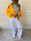 Yellow Colored Denim Jacket