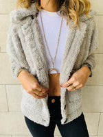 Grey Teddy jacket
