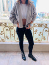 Grey Teddy jacket