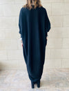 Black Longline Shrug Cardigan