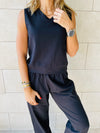 2 Piece Black Travel Set