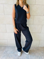2 Piece Black Travel Set