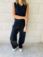 2 Piece Black Travel Set