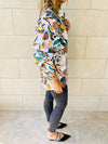 Floral Puffed Sleeve Shirt
