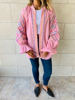 Rosie Sisley Embroidered Linen Jacket