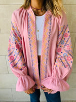 Rosie Sisley Embroidered Linen Jacket