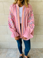 Rosie Sisley Embroidered Linen Jacket