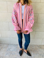 Rosie Sisley Embroidered Linen Jacket