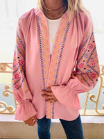 Rosie Sisley Embroidered Linen Jacket