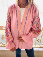 Rosie Sisley Embroidered Linen Jacket