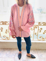 Rosie Sisley Embroidered Linen Jacket