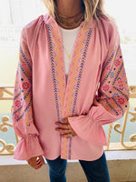 Rosie Sisley Embroidered Linen Jacket
