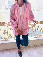 Rosie Sisley Embroidered Linen Jacket