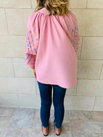 Rosie Sisley Embroidered Linen Jacket