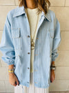 Denim Tie Jacket