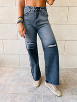 Grey Ombre Jeans