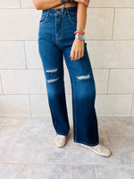 Dark Blue Ombre Jeans