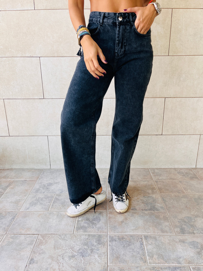 Grey 90's Cut Jeans