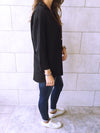 Black Criss Cross Back Shirt