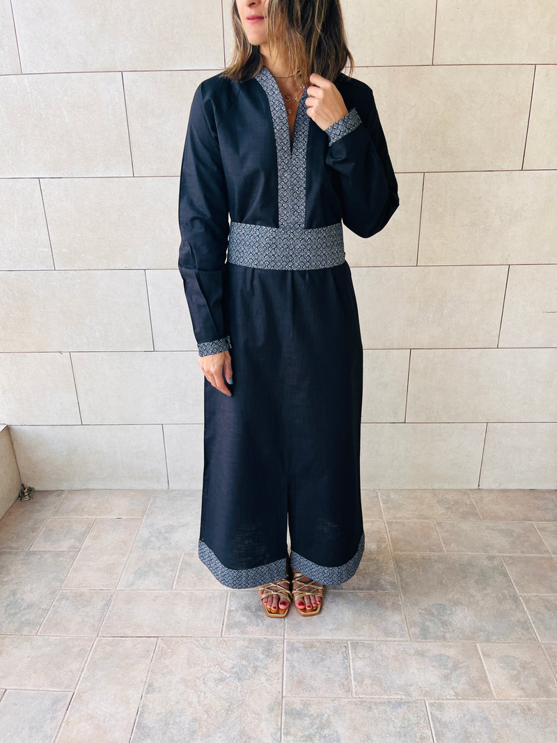 Black Bedouin Night Dress