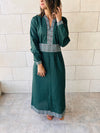 Olive Bedouin Night Dress