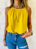 Mustard Essential Layer Top