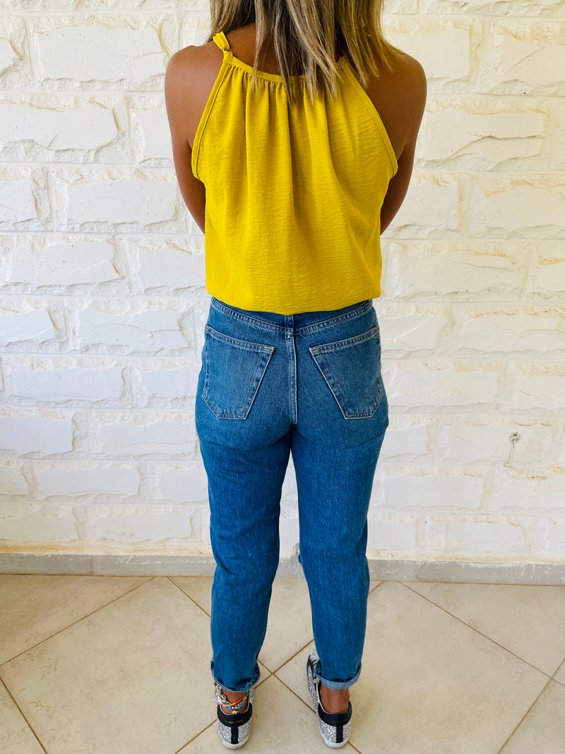 Mustard Essential Layer Top