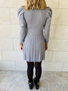 Grey Cable Swing Dress