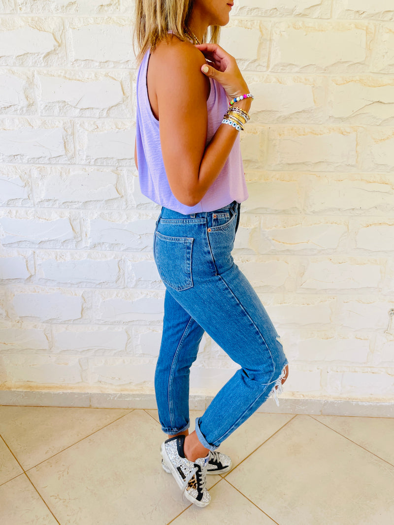 Lilac Essential Layer Top