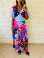 Tangerine City Dress