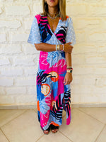 Tangerine City Dress