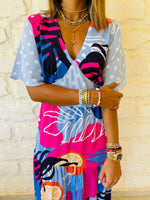Tangerine City Dress