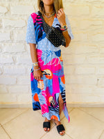 Tangerine City Dress