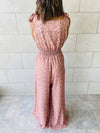 Rust Palazzo Jumpsuit