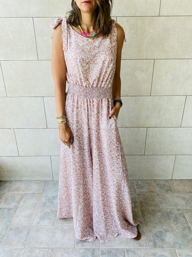 Rose Palazzo Jumpsuit