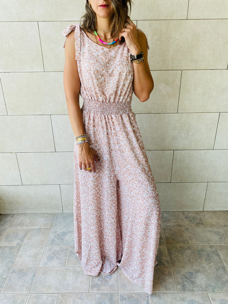Rose Palazzo Jumpsuit