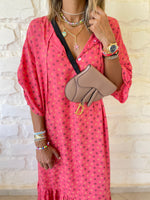 Watermelon Printed City Dress