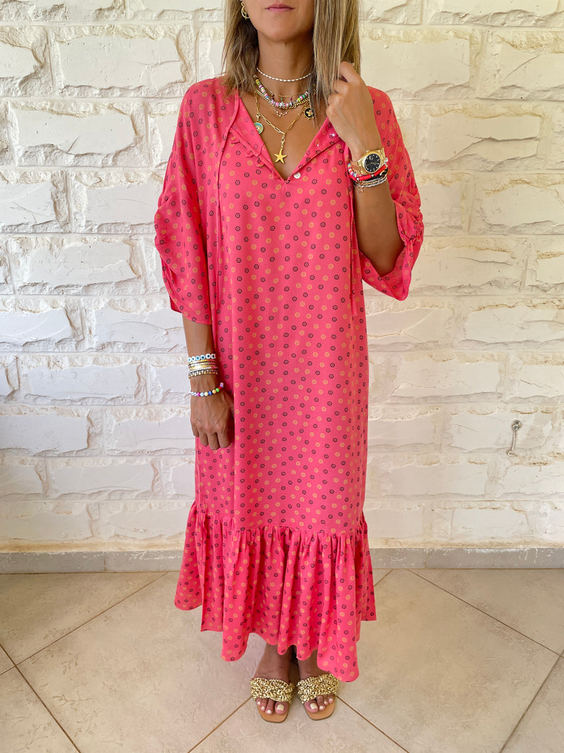 Watermelon Printed City Dress