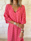 Watermelon Printed City Dress